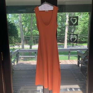 ALC cherrie dress in burnt orange